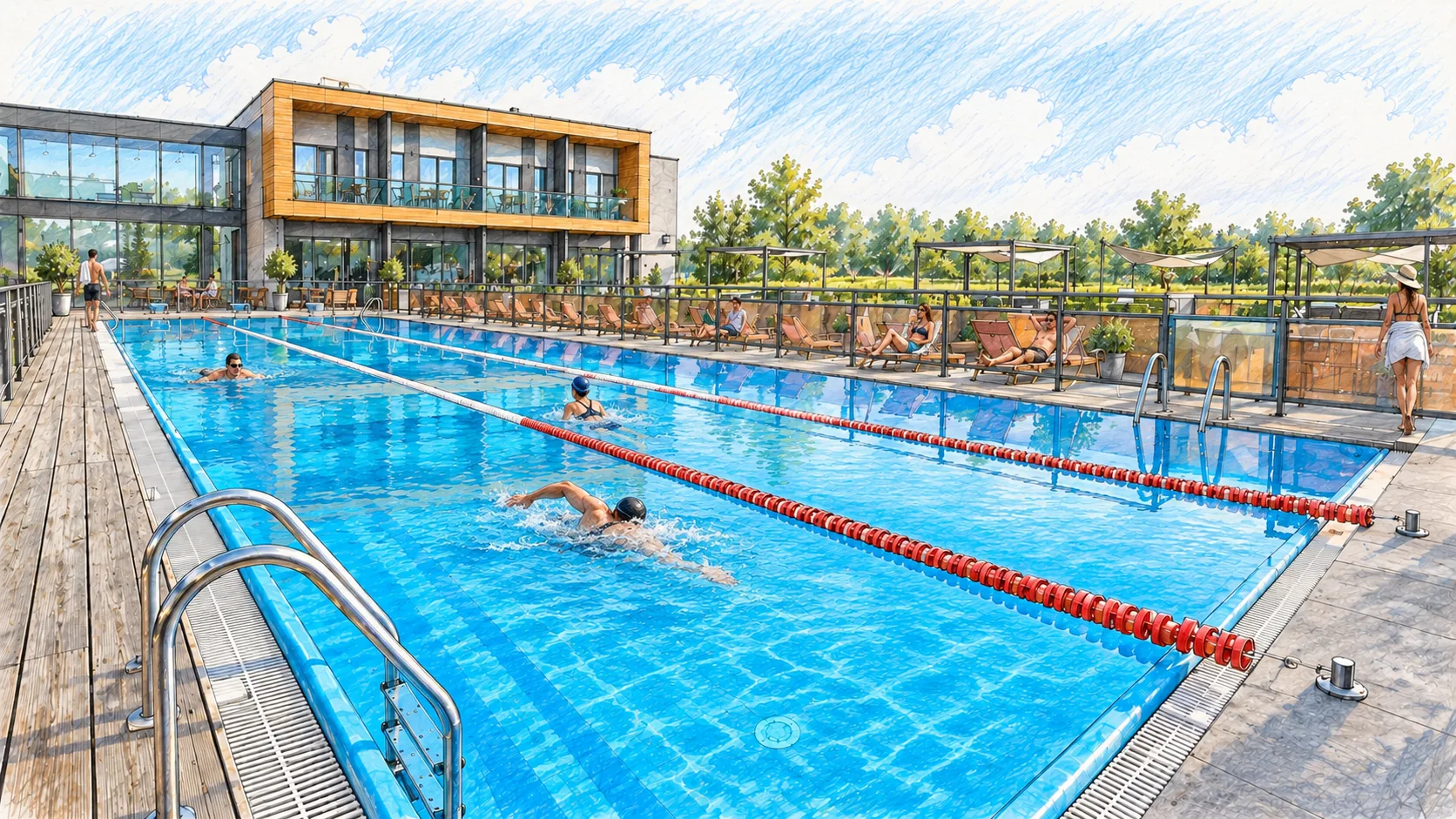 Rozbudowa hotelu Bonifacio w Kępie – etap 1